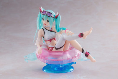 Hatsune Miku Wonderland PVC Statue Aqua Float Girls Figure Hatsune Miku Reissue 18cm - Scale Statue - Taito Prize - Hobby Figures UK