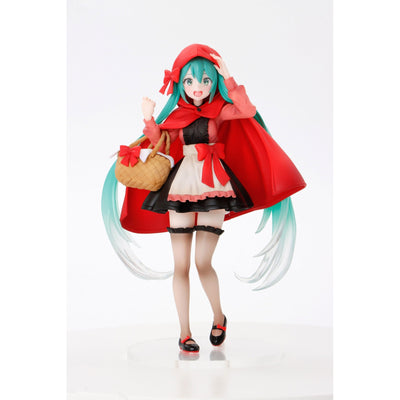 Hatsune Miku Wonderland PVC Statue Little Red Riding Hood 18cm - Scale Statue - Taito Prize - Hobby Figures UK