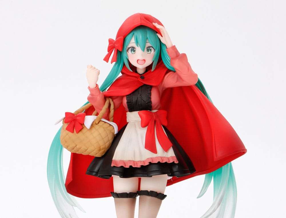 Figurine Hatsune Miku – Little Red Riding Hood – 18cm – Taito – NEUVE