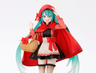 Hatsune Miku Wonderland PVC Statue Little Red Riding Hood 18cm - Scale Statue - Taito Prize - Hobby Figures UK