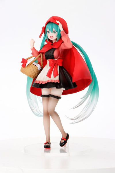 Hatsune Miku Wonderland PVC Statue Little Red Riding Hood 18cm - Scale Statue - Taito Prize - Hobby Figures UK