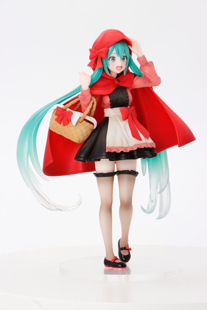 Hatsune Miku Wonderland PVC Statue Little Red Riding Hood 18cm - Scale Statue - Taito Prize - Hobby Figures UK