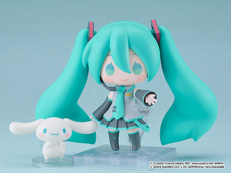 Hatsune Miku x Cinnamoroll Nendoroid Action Figure Collaboration Ver. 10cm - Mini Figures - Good Smile Company - Hobby Figures UK