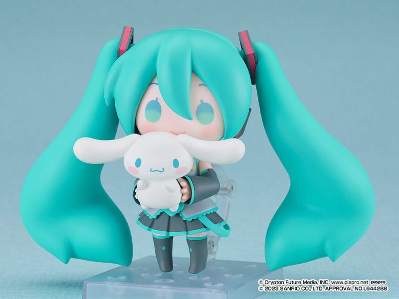 Hatsune Miku x Cinnamoroll Nendoroid Action Figure Collaboration Ver. 10cm - Mini Figures - Good Smile Company - Hobby Figures UK