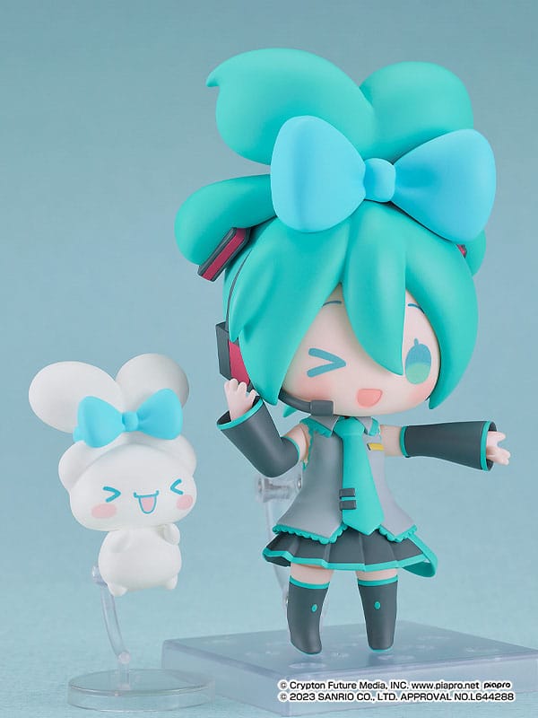 Hatsune Miku x Cinnamoroll Nendoroid Action Figure Collaboration Ver. 10cm - Mini Figures - Good Smile Company - Hobby Figures UK