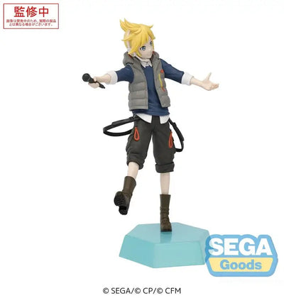 Hatsune Miku: Colorful Stage! Desktop x Decorate Collections PVC Statue Kagamine Len Street Sekai Ver. 15cm - Scale Statue - Sega - Hobby Figures UK