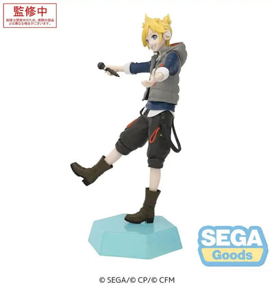 Hatsune Miku: Colorful Stage! Desktop x Decorate Collections PVC Statue Kagamine Len Street Sekai Ver. 15cm - Scale Statue - Sega - Hobby Figures UK