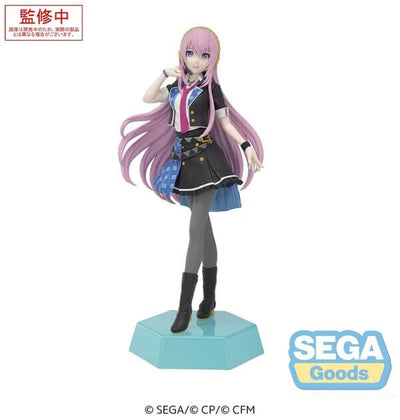 Hatsune Miku: Colorful Stage! Desktop x Decorate Collections PVC Statue Megurine Luka School Sekai Ver. 15cm - Scale Statue - Sega - Hobby Figures UK