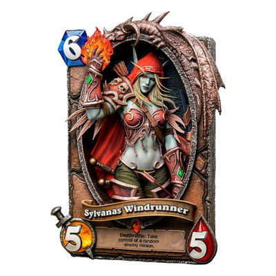 Hearthstone 3D Art Frame Statue Sylvanas Windrunner 31cm - Scale Statue - HEX Collectibles - Hobby Figures UK