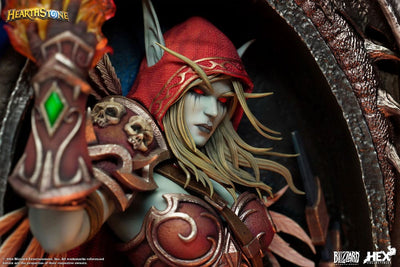 Hearthstone 3D Art Frame Statue Sylvanas Windrunner 31cm - Scale Statue - HEX Collectibles - Hobby Figures UK