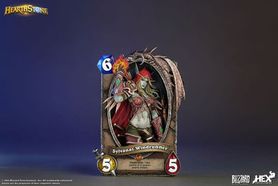 Hearthstone 3D Art Frame Statue Sylvanas Windrunner 31cm - Scale Statue - HEX Collectibles - Hobby Figures UK