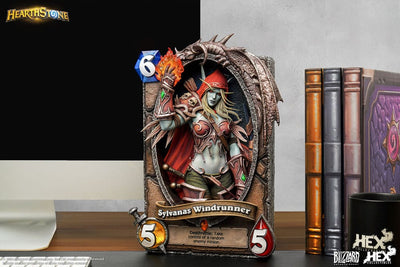 Hearthstone 3D Art Frame Statue Sylvanas Windrunner 31cm - Scale Statue - HEX Collectibles - Hobby Figures UK