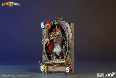 Hearthstone 3D Art Frame Statue Sylvanas Windrunner 31cm - Scale Statue - HEX Collectibles - Hobby Figures UK