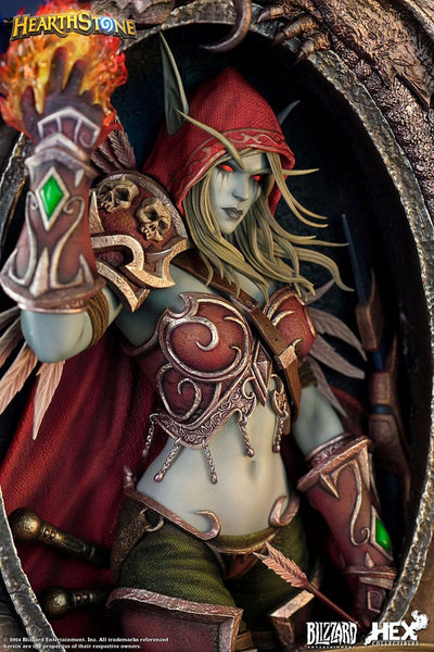 Hearthstone 3D Art Frame Statue Sylvanas Windrunner 31cm - Scale Statue - HEX Collectibles - Hobby Figures UK