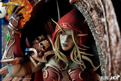 Hearthstone 3D Art Frame Statue Sylvanas Windrunner 31cm - Scale Statue - HEX Collectibles - Hobby Figures UK