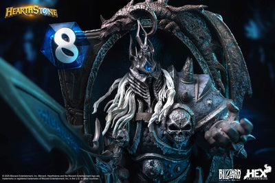 Hearthstone 3D Art Frame Statue The Lich King 31cm - Scale Statue - HEX Collectibles - Hobby Figures UK
