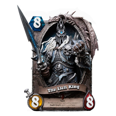 Hearthstone 3D Art Frame Statue The Lich King 31cm - Scale Statue - HEX Collectibles - Hobby Figures UK