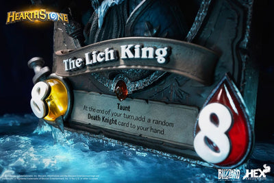 Hearthstone 3D Art Frame Statue The Lich King 31cm - Scale Statue - HEX Collectibles - Hobby Figures UK