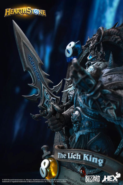 Hearthstone 3D Art Frame Statue The Lich King 31cm - Scale Statue - HEX Collectibles - Hobby Figures UK