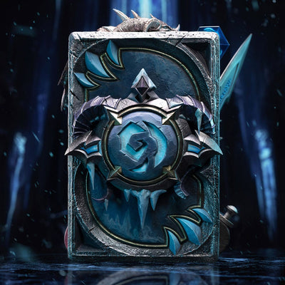 Hearthstone 3D Art Frame Statue The Lich King 31cm - Scale Statue - HEX Collectibles - Hobby Figures UK