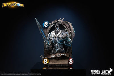 Hearthstone 3D Art Frame Statue The Lich King 31cm - Scale Statue - HEX Collectibles - Hobby Figures UK