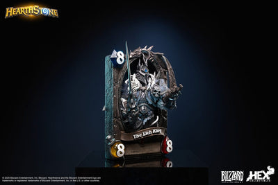 Hearthstone 3D Art Frame Statue The Lich King 31cm - Scale Statue - HEX Collectibles - Hobby Figures UK
