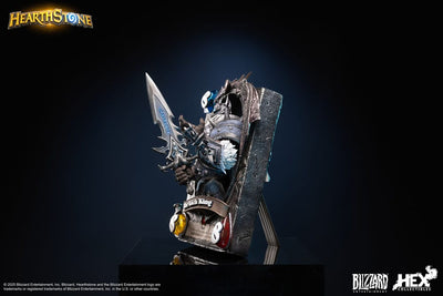 Hearthstone 3D Art Frame Statue The Lich King 31cm - Scale Statue - HEX Collectibles - Hobby Figures UK