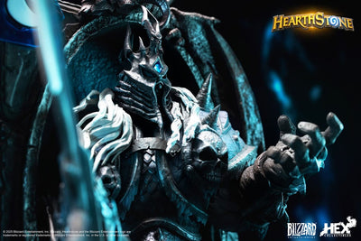 Hearthstone 3D Art Frame Statue The Lich King 31cm - Scale Statue - HEX Collectibles - Hobby Figures UK