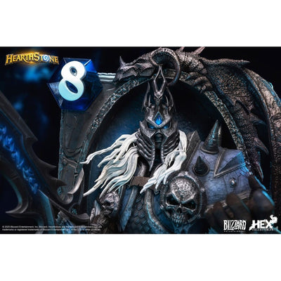 Hearthstone 3D Art Frame Statue The Lich King 31cm - Scale Statue - HEX Collectibles - Hobby Figures UK