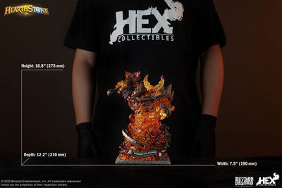 Hearthstone Statue Ragnaros the Firelord 27cm - Scale Statue - HEX Collectibles - Hobby Figures UK
