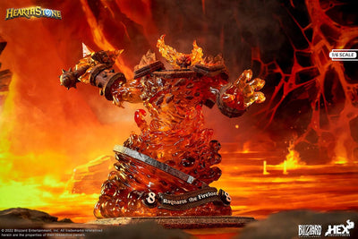 Hearthstone Statue Ragnaros the Firelord 44cm - Scale Statue - HEX Collectibles - Hobby Figures UK