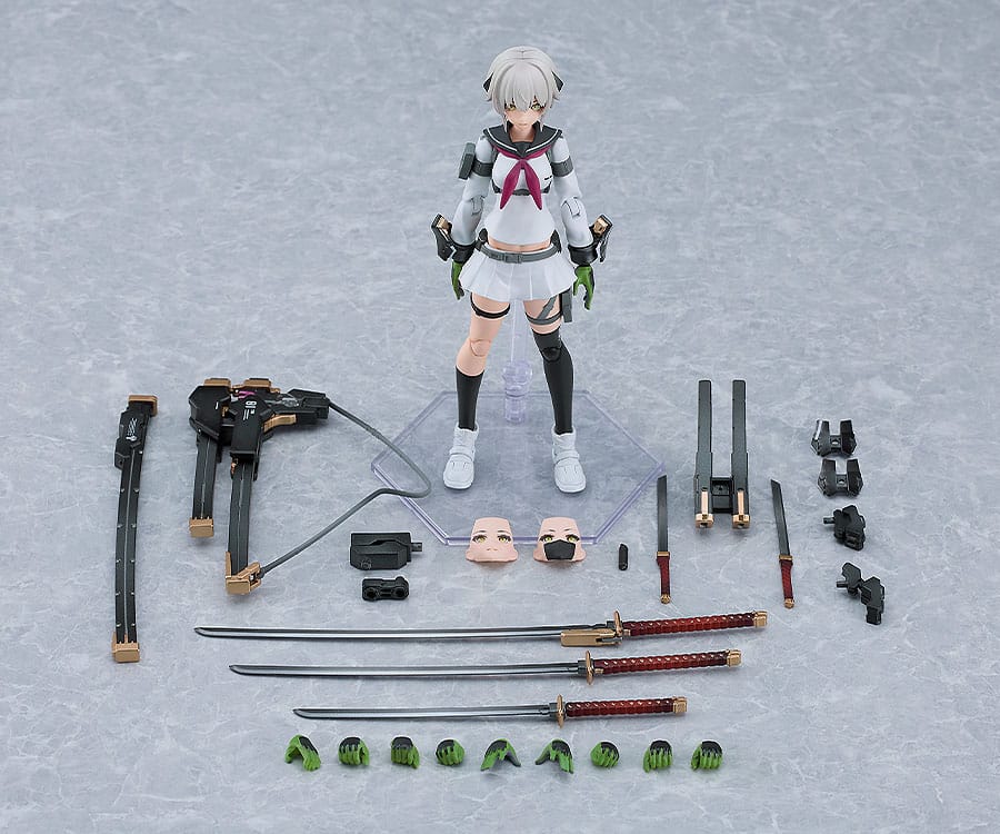 Heavily Armed High School Girls PLAMAX Figure Ichi: Early Ver. 16cm - Model Kit - Max Factory - Hobby Figures UK