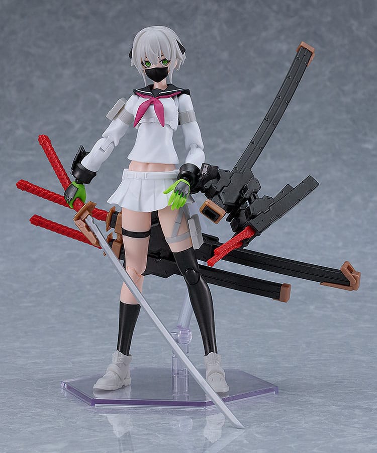 Heavily Armed High School Girls PLAMAX Figure Ichi: Early Ver. 16cm - Model Kit - Max Factory - Hobby Figures UK
