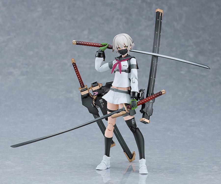 Heavily Armed High School Girls PLAMAX Figure Ichi: Early Ver. 16cm - Model Kit - Max Factory - Hobby Figures UK