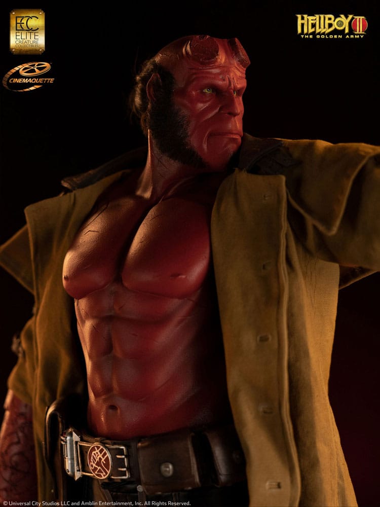 Hellboy II: The Golden Army Elite Creature Line Statue 1/3 Hellboy 86cm - Scale Statue - Elite Creature Collectibles - Hobby Figures UK