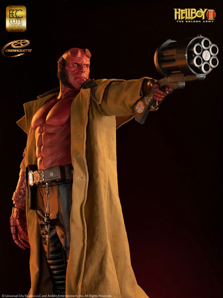 Hellboy II: The Golden Army Elite Creature Line Statue 1/3 Hellboy 86cm - Scale Statue - Elite Creature Collectibles - Hobby Figures UK