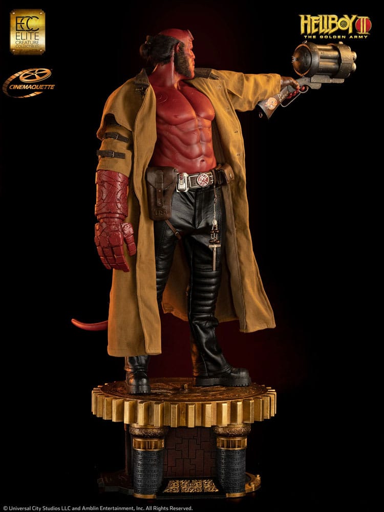 Hellboy II: The Golden Army Elite Creature Line Statue 1/3 Hellboy 86cm - Scale Statue - Elite Creature Collectibles - Hobby Figures UK