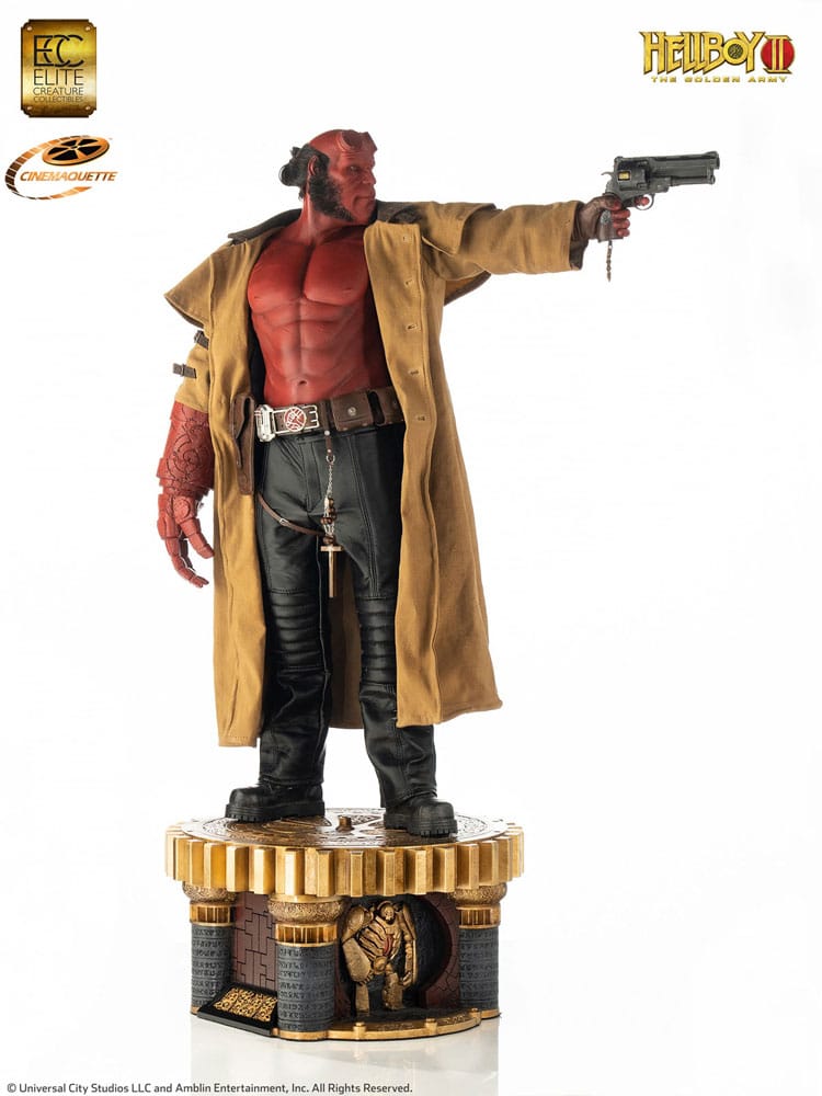 Hellboy II: The Golden Army Elite Creature Line Statue 1/3 Hellboy 86cm - Scale Statue - Elite Creature Collectibles - Hobby Figures UK