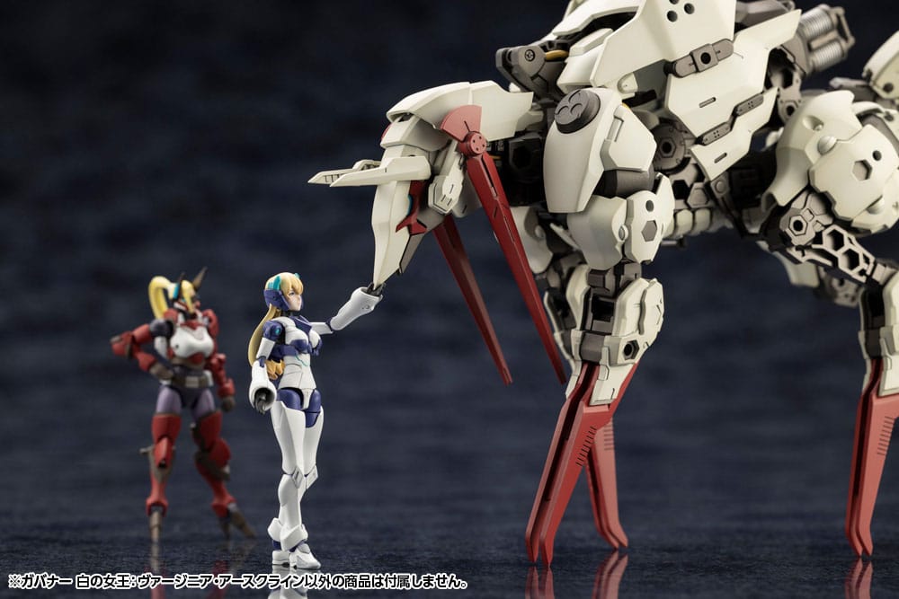 Hexa Gear Plastic Model Kit 1/24 Govenor Queen of White: Virginia Earthcline 8cm - Model Kit - Kotobukiya - Hobby Figures UK