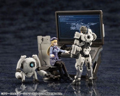 Hexa Gear Plastic Model Kit 1/24 Govenor Queen of White: Virginia Earthcline 8cm - Model Kit - Kotobukiya - Hobby Figures UK