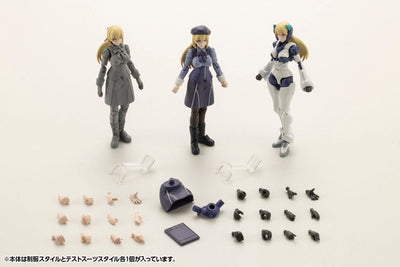 Hexa Gear Plastic Model Kit 1/24 Govenor Queen of White: Virginia Earthcline 8cm - Model Kit - Kotobukiya - Hobby Figures UK