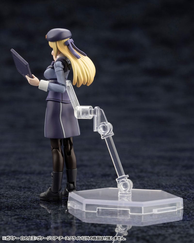 Hexa Gear Plastic Model Kit 1/24 Govenor Queen of White: Virginia Earthcline 8cm - Model Kit - Kotobukiya - Hobby Figures UK