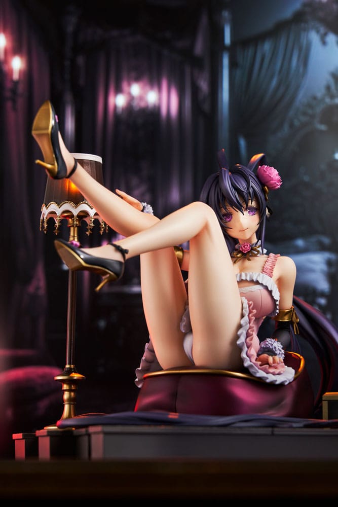 High School DxD Hero PVC Statue 1/6.5 Akeno Himejima: Light Novel 15th Anniversary Ver. 17cm - Scale Statue - Kadokawa - Hobby Figures UK