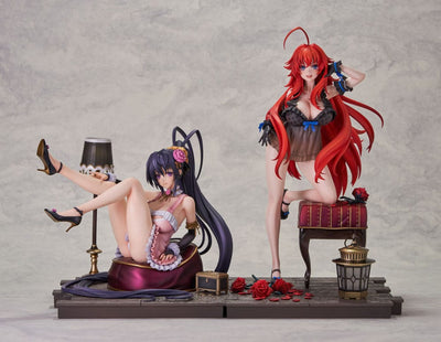 High School DxD Hero PVC Statue 1/6.5 Akeno Himejima: Light Novel 15th Anniversary Ver. 17cm - Scale Statue - Kadokawa - Hobby Figures UK