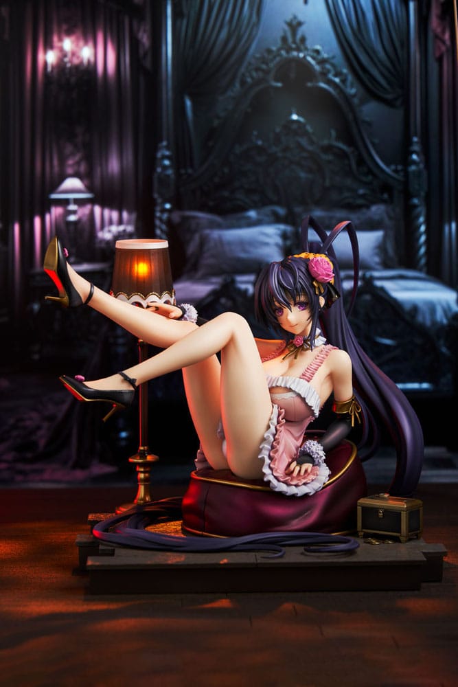 High School DxD Hero PVC Statue 1/6.5 Akeno Himejima: Light Novel 15th Anniversary Ver. 17cm - Scale Statue - Kadokawa - Hobby Figures UK