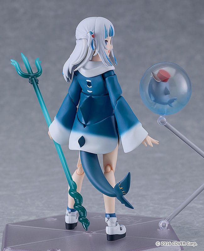 Hololive Production Figma Action Figure Gawr Gura 13cm - Action Figures - Max Factory - Hobby Figures UK