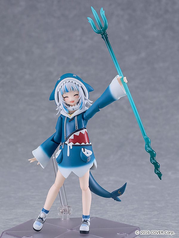Hololive Production Figma Action Figure Gawr Gura 13cm - Action Figures - Max Factory - Hobby Figures UK
