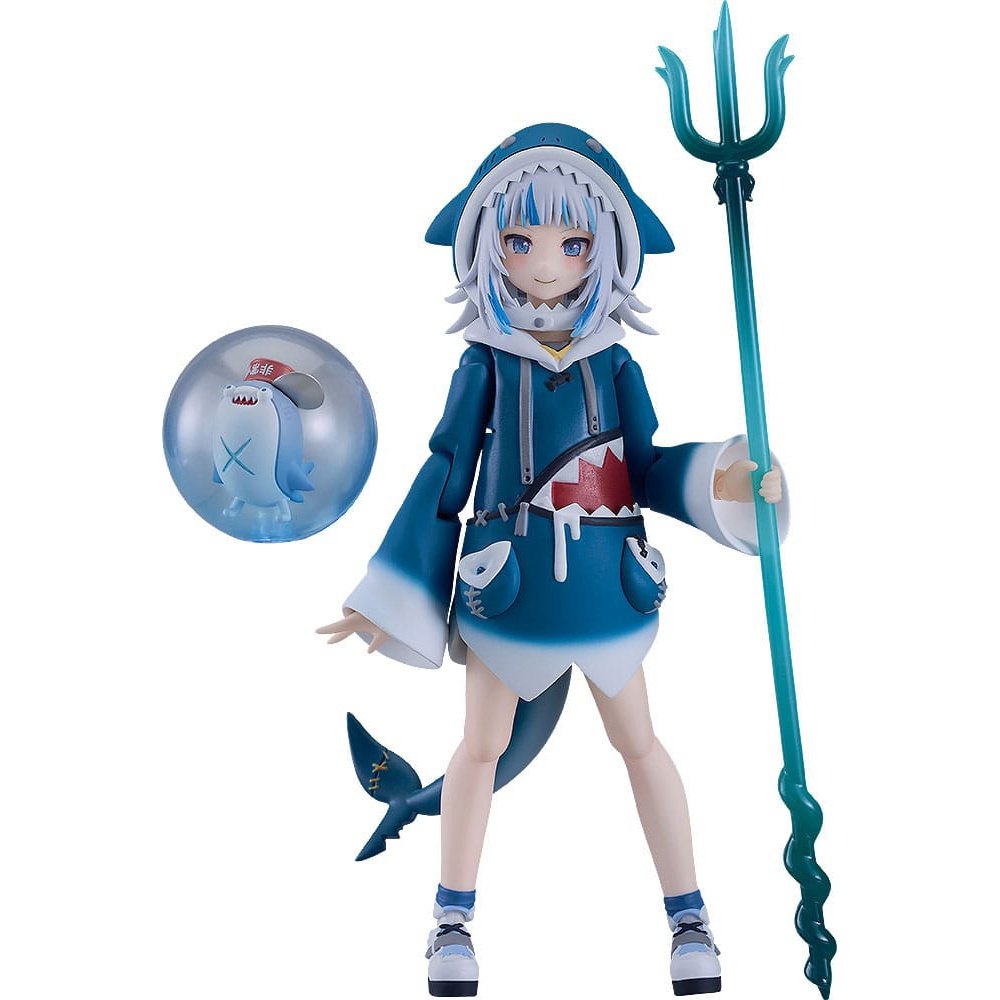 Hololive Production Figma Action Figure Gawr Gura 13cm - Action Figures - Max Factory - Hobby Figures UK