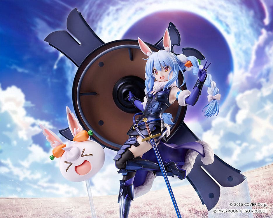 Hololive production x Fate/Grand Order PVC Statue 1/7 Usada Pekora × Mash Kyrielight 28cm - Scale Statue - Aniplex - Hobby Figures UK