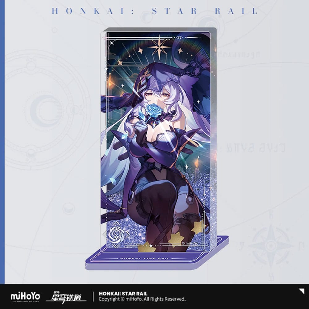 Honkai: Star Rail Light Cone Acryl Ornament with Glitter: Black Swan Reforged Remembrance 15cm - Mini Figures - MiHoYo - Hobby Figures UK